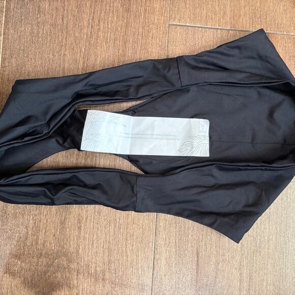 prAna Women's Medium Black Gemma Reversible Swim Bottom NWT - Picture 3 of 8